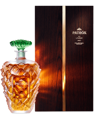 PATRÓN® en Lalique: Serie 3 bottle